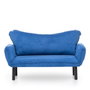 Atelier Del Sofa Chatto - Sofá-Cama de 2 Plazas Azul